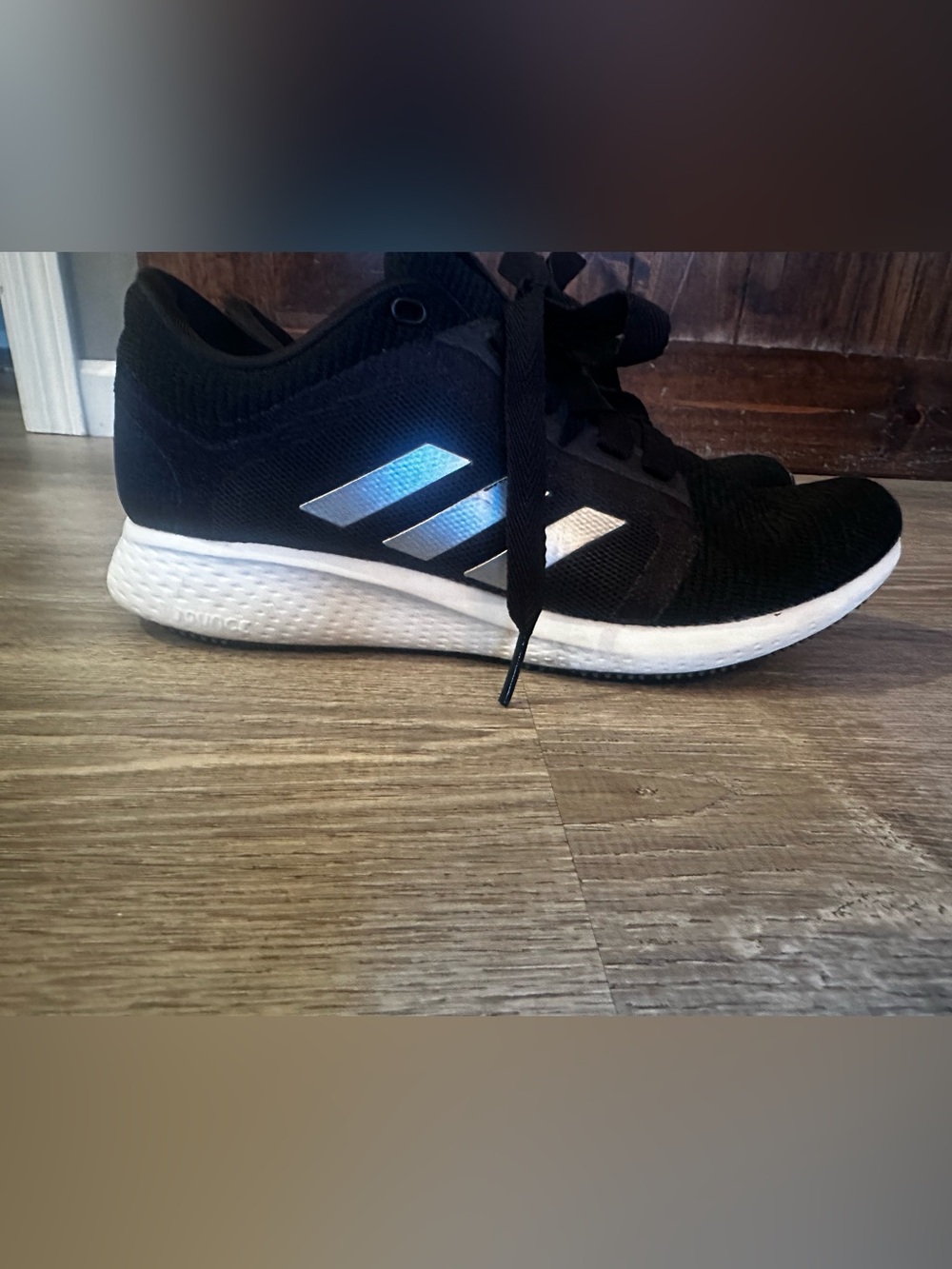 Adidas - Black Edge Lux - Women’s Size 8.5 - Hardly Worn - Picture 3 of 4